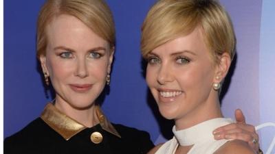 Nicole Kidman and Charlize Theron