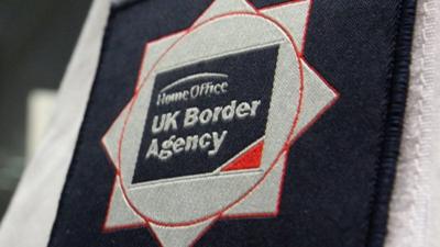 UK Border Agency badge