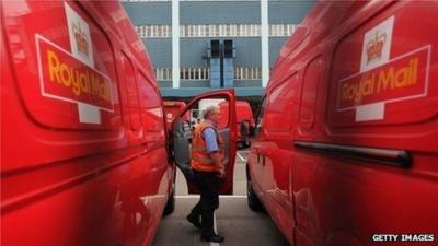 Royal Mail vans