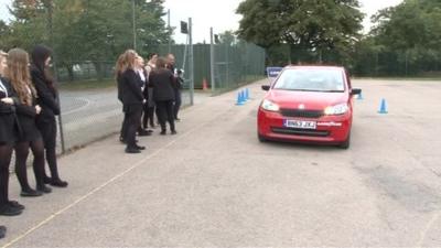 Driving scheme at Swadelands High School in Lenham