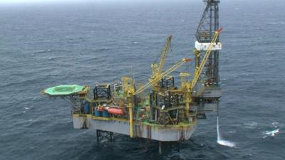 Brazilian oil platform