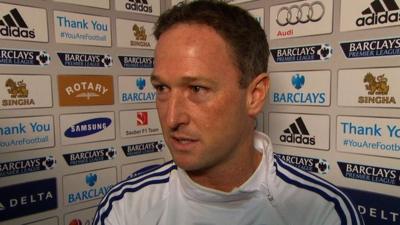 Chelsea's assistant first team coach Steve Holland