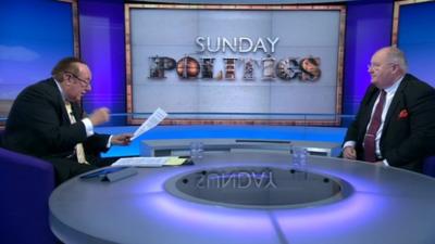 Andrew Neil and Eric Pickles