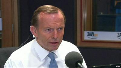 Australian Prime Minister, Tony Abbott