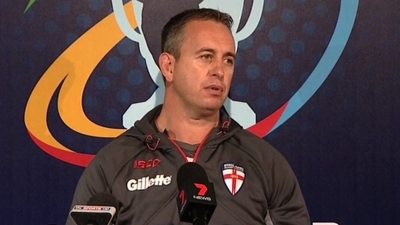 England Rugby League coach Steve McNamara