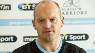 Glasgow Warriors head coach Gregor Townsend