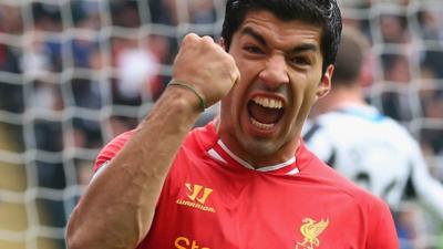 Liverpool's Luis Suarez