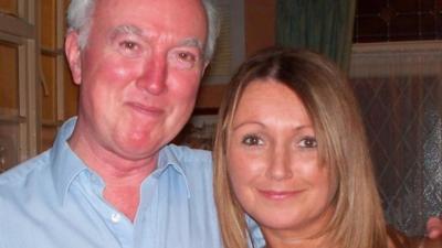 Claudia Lawrence and father Peter