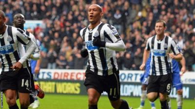 Newcastle defeated Chelsea