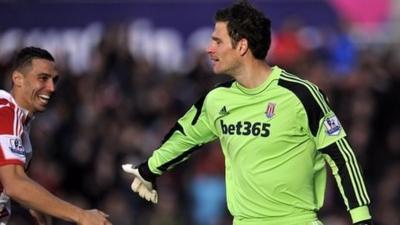 Begovic becomes only the fifth goalkeeper to score in the Premier League