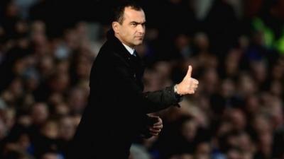 Everton boss Roberto Martinez