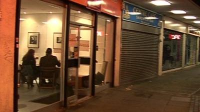 Pop-up restaurant in Lewisham's empty shops