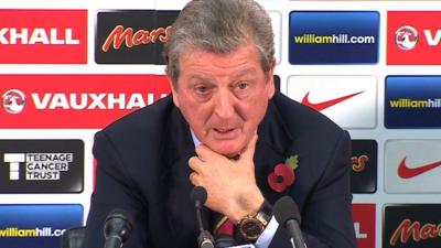 Roy Hodgson discusses England call-ups for Southampton's Adam Lallana and Jay Rodriguez