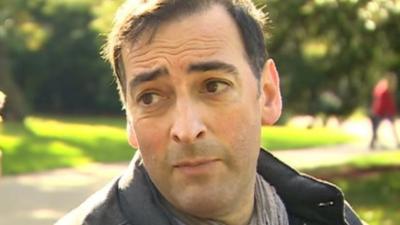 Alistair McGowan talks E. F. Schumacher