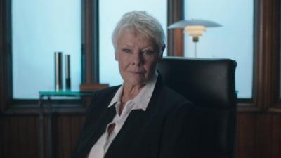 Dame Judi Dench as 'M'