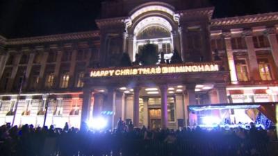 Birmingham Christmas lights