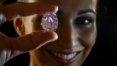 A model displays the 'Pink Star'