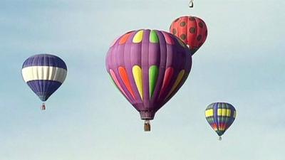 Hot air balloons