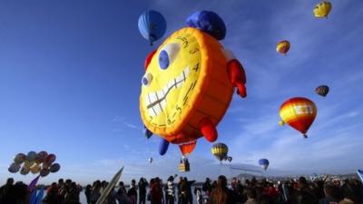 Hot air balloons