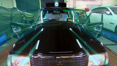 The smart taxi that detects if you have left something behind