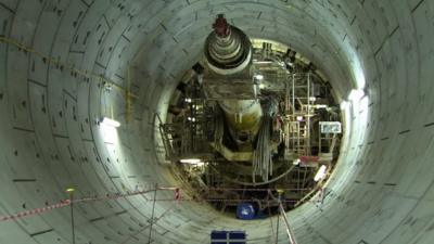 Crossrail tunnel