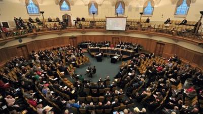 Delegates at the Church of England's general synod