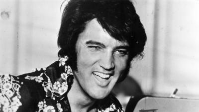 A picture of Elvis Presley