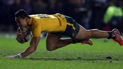 Australia's Israel Folau