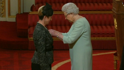 Kay Alexander and the Queen