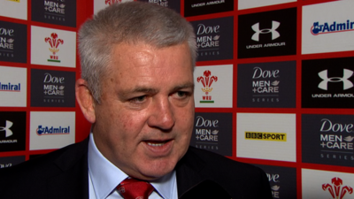 Wales coach Warren Gatland