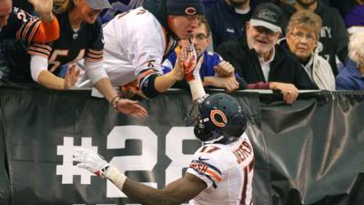 Chicago Bears receiver Alshon Jefferey