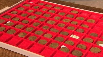 Roman coin hoard