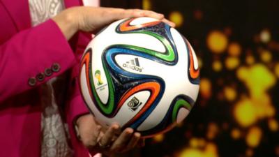 The Brazuca 2014 World Cup Ball