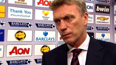 David Moyes speaks after suffering a 1-0 defeat to Everton