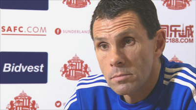 Sunderland boss Gus Poyet