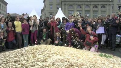 mound of Swiss coins