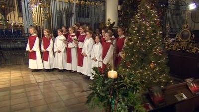 Derby Cathedral choir