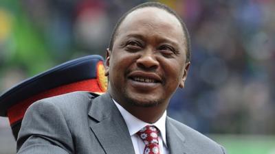 President Uhuru Kenyatta pictured on 12 December 2013