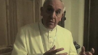 Pope in Christmas video message