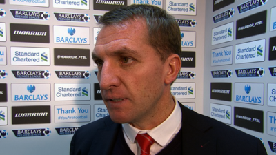 Liverpool manager Brendan Rodgers