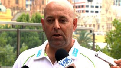 Australia coach Darren Lehmann says he is "surprised" by Graeme Swann's decision to retire from cricket.