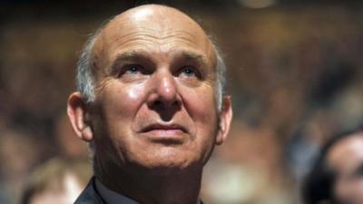 Business Secretary Vince Cable