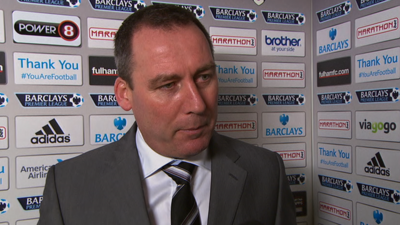 Fulham manager Rene Meulensteen