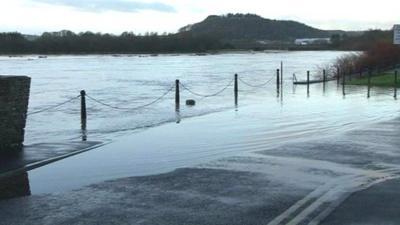 River Towy at Carmarthen
