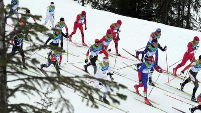 Cross country skiing