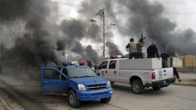 Al-Qaeda fighters in Fallujah