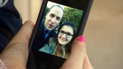 Selfie of Prince William and Madison