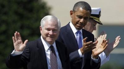 Robert Gates and President Barack Obama