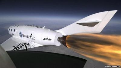 Virgin Galactic craft