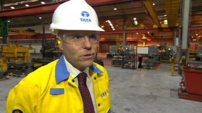 Paul Steele, managing director of Tata Steel Distribution UK